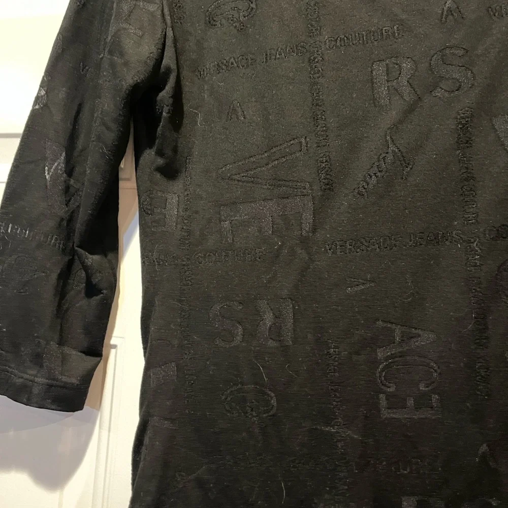 Versace Jeans Couture black top - L - Picture 3 of 8